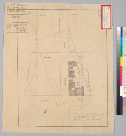 Diseño: A lot two hundred by one hundred varas in San Francisco, Calif.] : 2 lots at Clarks Point / Wm. M. Eddy, Count