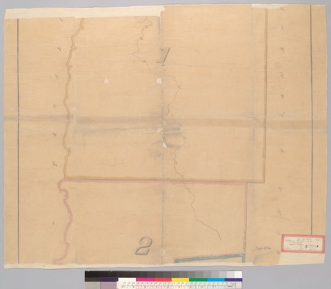 Diseño: Diagram of the survey of the land of Nicasio : [Marin Co., Calif.] / Jasper O'Farrell, C.E (sheet 2)