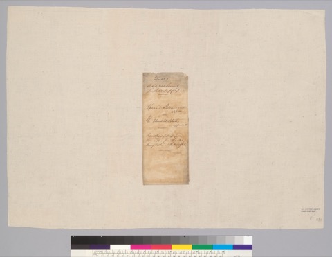 Diseño: Diagrama de la medida del terreno de Sa[n] Jose y Asuza : [Los Angeles County, Calif.] / Gaspar Farrell, agrim