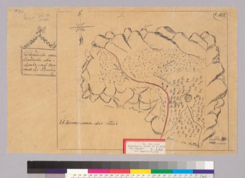 Diseño: Diseña de una cañada colindante con el Rancho de los Berdug.