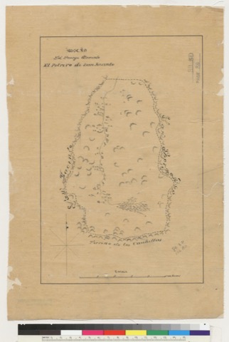 Diseño: Diseño del parage llamado el Potrero de San Jacinto (sheet 1)