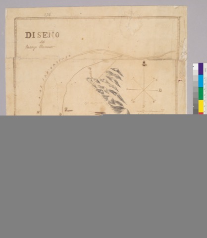 Diseño: Diseño del parage llamado : [Rancho Paso de Bartolo Viejo] / [por Abel Stearns