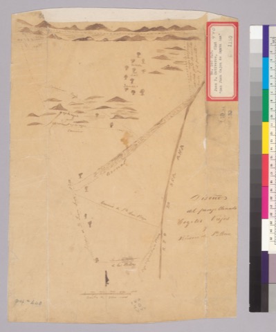 Diseño: Diseño del paraje llamado Coyotes Viejos y Rincon de Sta. Ana