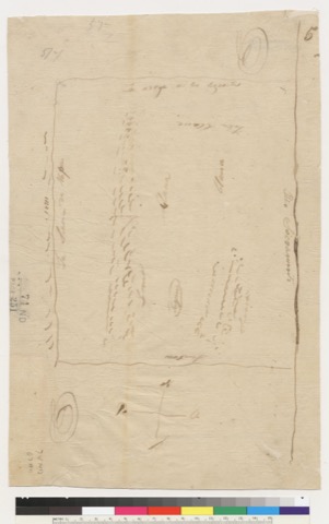 Diseño: Diseño del Rancho Cañada de Capay : Calif. / José de los Santos Berreyesa (sheet 1)