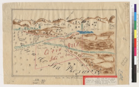 Diseño: Diseño del Rancho Cabeza de Santa Rosa : Calif.