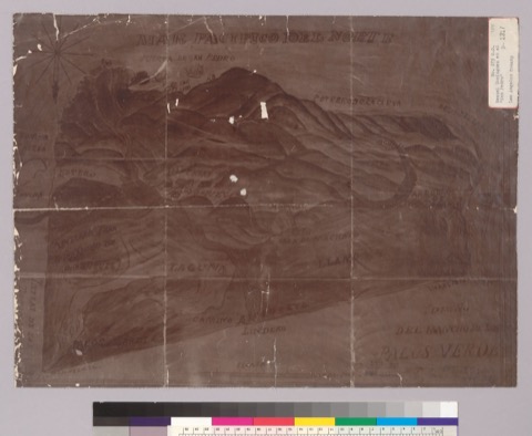 Diseño: Diseño del Rancho de Los Palos Verde[s] : [Calif.] / [por William P. Money (sheet 1)