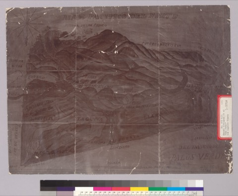 Diseño: Diseño del Rancho de Los Palos Verde[s] : [Calif.] / [por William P. Money (sheet 2)