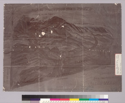 Diseño: Diseño del Rancho de Los Palos Verde[s] : [Calif.] / [por William P. Money (sheet 3)