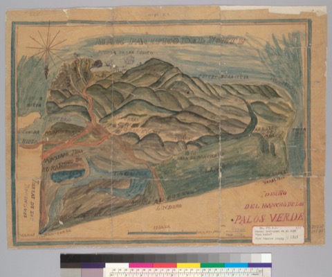 Diseño: Diseño del Rancho de Los Palos Verde[s] : [Calif.] / [por William P. Money
