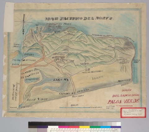 Diseño: Diseño del Rancho de Los Palos Verde[s] : [Calif.] / [por William P. Money