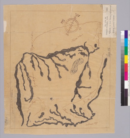Diseño: Diseño del Rancho Laguna de los Palos Colorados : Calif. (sheet 1)