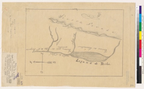 Diseño: Diseño del Rancho Laguna de Tache : Calif. (sheet 1)