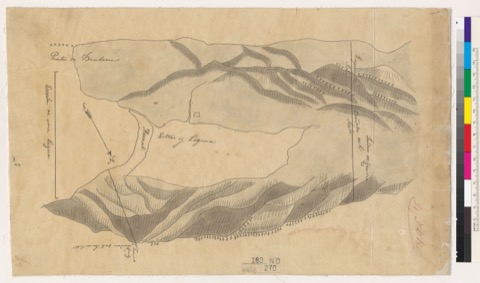 Diseño: Diseño del Rancho Las Baulines : Calif. (sheet 1)