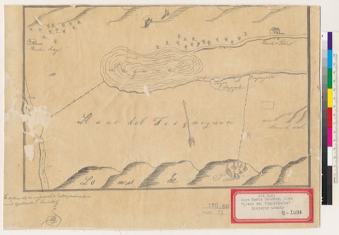 Diseño: Diseño del Rancho Llano del Tequisquita : Calif. (sheet 1)