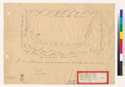 Diseño: Diseño del Rancho los Capitancillos : Santa Clara Co., Calif.