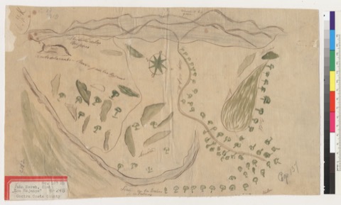 Diseño: Diseño del Rancho Los Meganos : Calif. (sheet 1)