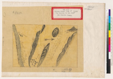Diseño: Diseño del Rancho Panoche de San Juan y Los Carrisalitos : Calif.].