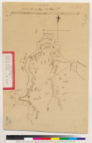 Diseño: Diseño del Rancho Punta de Pinos : Calif. (sheet 1)