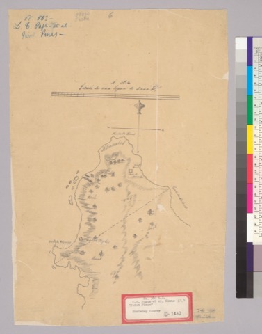 Diseño: Diseño del Rancho Punta de Pinos : Calif. (sheet 1)