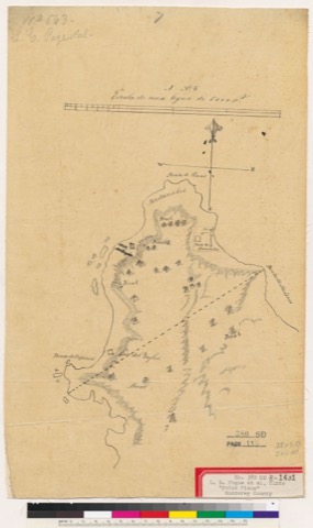 Diseño: Diseño del Rancho Punta de Pinos : Calif. (sheet 2)