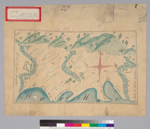 Diseño: Diseño del Rancho Punta del Año Nuevo : Calif. (sheet 1)