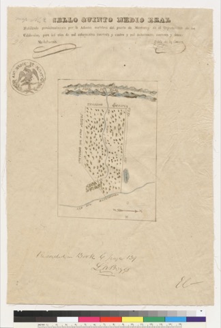 Diseño: Diseño del Rancho Rio de Jesús Maria : Yolo Co., Calif.