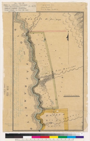 Diseño: Diseño del Rancho Rio de los Molinos : Calif. / John Bidwell