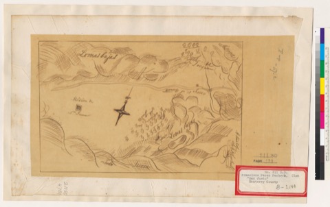 Diseño: Diseño del Rancho San Justo : Calif. (sheet 2)