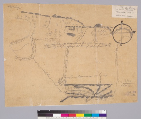 Diseño: Diseño del Rancho San Ramon (Amador y Norris) : Calif. (sheet 3)