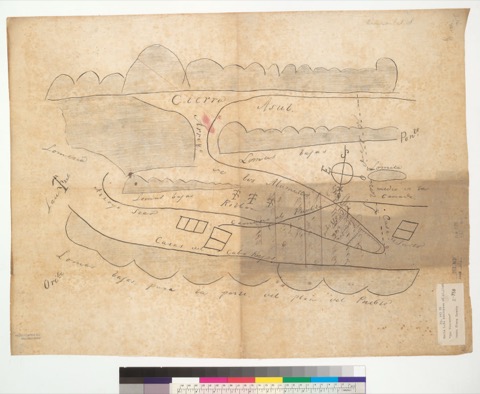 Diseño: Diseño del Rancho San Vicente : Santa Clara Co., Calif. (sheet 1)