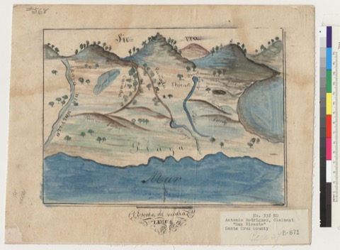 Diseño: Diseño del Rancho San Vicente : Santa Cruz County, Calif.