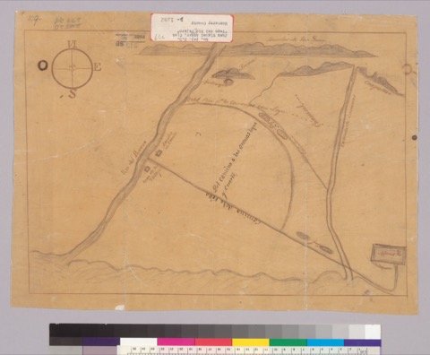 Diseño: Diseño del Rancho Vega del Rio del Pajaro : Calif. (sheet 1)