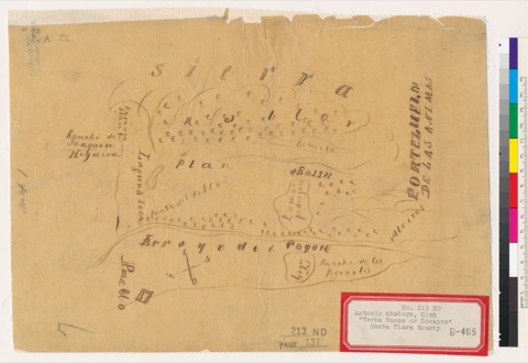 Diseño: Diseño del Rancho Yerba Buena : or Socayre, Santa Clara Co., Cal.
