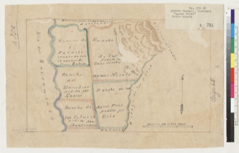 Diseño: Diseño del ranchos de Butte County : Calif. / John Bidwell