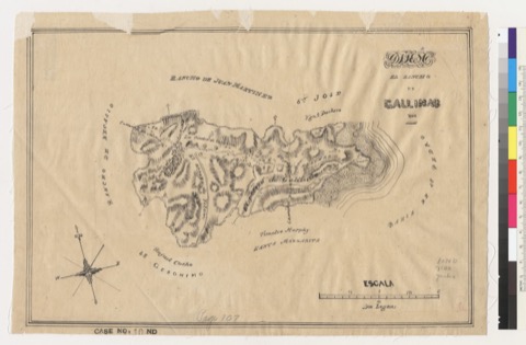 Diseño: Diseño el Rancho de Gallinas [Calif.] : 1844 (sheet 2)