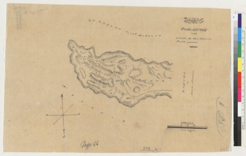 Diseño: Diseño, Soulajulle : 1844, Rancho de Jose Roman, [Marin Co., Calif.] / [Jasper O'Farrell, maker