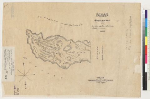Diseño: Diseño, Soulajulle : 1844, Rancho de Jose Roman, [Marin Co., Calif.] / [Jasper O'Farrell, maker