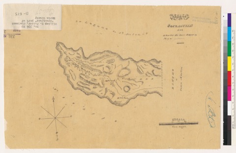 Diseño: Diseño, Soulajulle : 1844, Rancho de Jose Roman, [Marin Co., Calif.] / [Jasper O'Farrell, maker