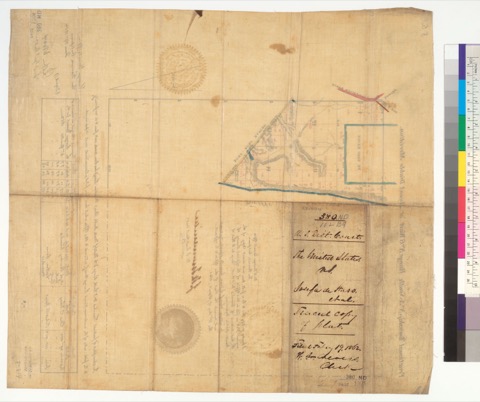 Diseño: Fractional Township no. 3 South Range no. 6 West of Mount Diablo Meridian : [plat of the southern portion of t