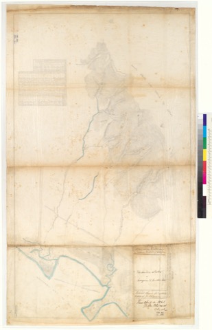 Diseño: Map of country in vicinity of the Cerrito and of the Codornices Creek : [Calif.] / from surveys made by Wm. J.