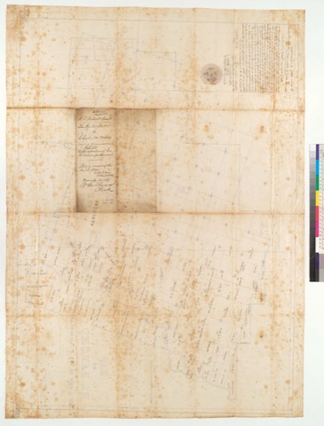 Diseño: Map of El Rancho del Campo de los Franceses : [San Joaquin Co., Calif.] / [U.S. Surveyor General (sheet 2)