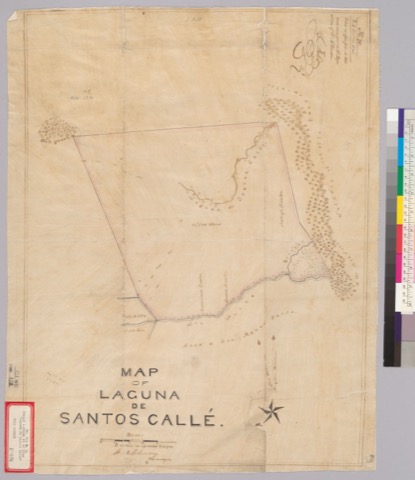 Diseño: Map of Laguna de Santos Callé : [Yolo Co., Calif.] / W.A. Eliason, Surveyor