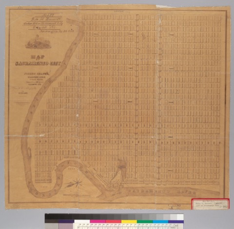 Diseño: Map of Sacramento City [Calif.] / Joseph Grant's Real Estate Office