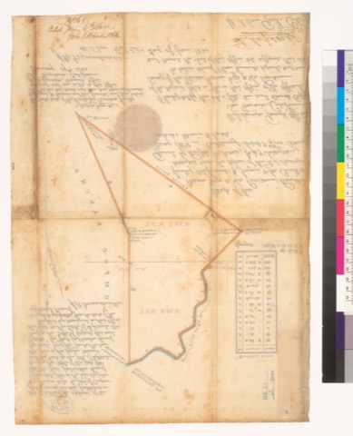 Diseño: Map of the Mission Viejo or La Purisima Rancho [Calif.] : finally confirmed to Joaquin & José Carrillo / surve
