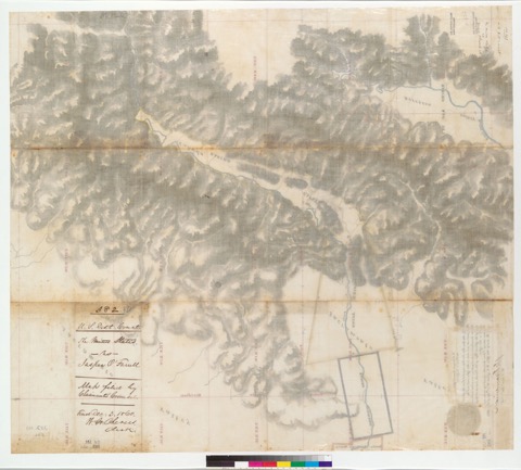 Diseño: Map of the Rancho Cañada de Capay : Calif. (sheet 2)