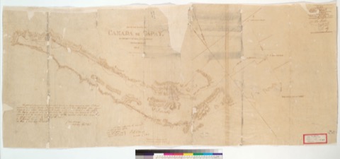 Diseño: Map of the Rancho del Cañada de Capay, in the county of Yolo, Alta California : containing 39,062.495 acres, 1