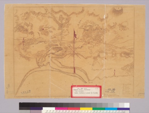 Diseño: Map of the Rancho La Goleta : Calif.