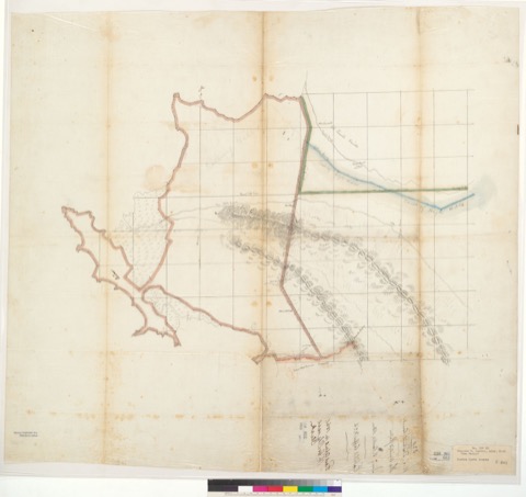 Diseño: Map of the Rancho San Pablo : Calif. / A.J. Coffee (sheet 1)