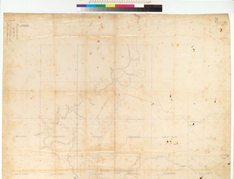 Diseño: Map of U.S. surveys and survey of the San Joaquin and Moquelamne River : [Calif.] / By Duncan Beaumont, Co. Su