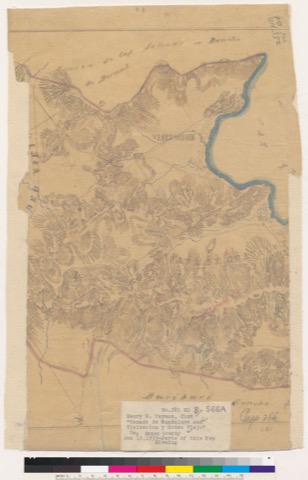 Diseño: Mapa del Rancho Cañada de Guadalupe, la Visitacion y Rodeo Viejo : Calif.